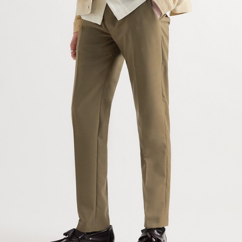 EUC Mens 32W Sefr Olive Green Harvey Trousers